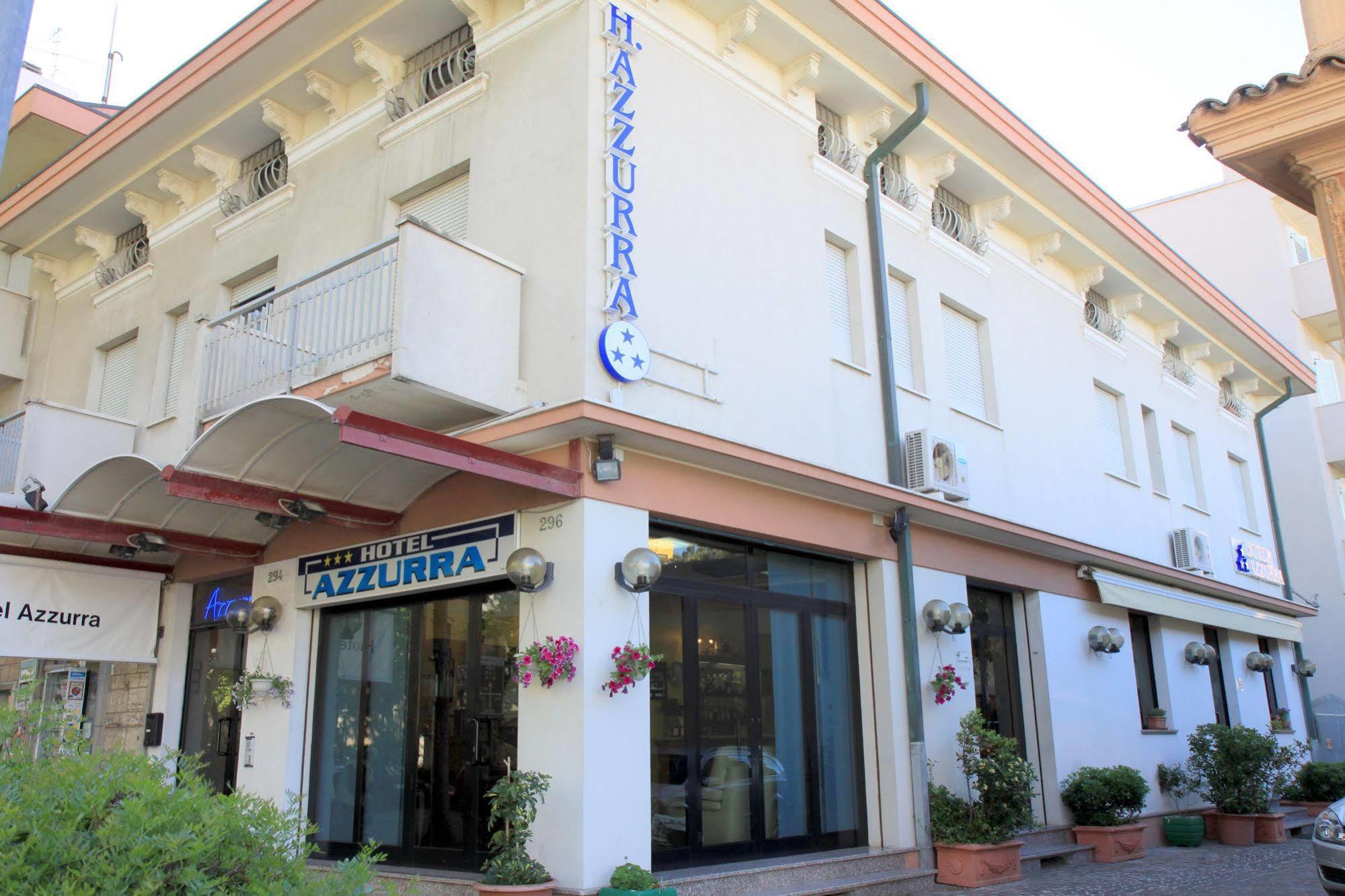 Hotel Azzurra Rimini Exteriör bild